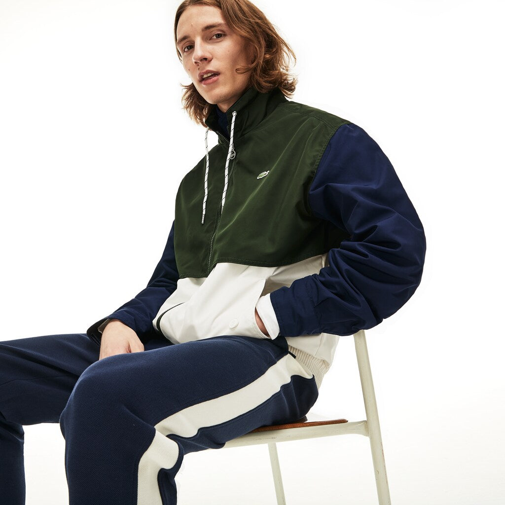 Men's Water-Resistant Full-Zip Jacket / Lacoste