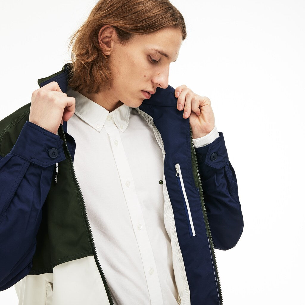 Men's Water-Resistant Full-Zip Jacket / Lacoste