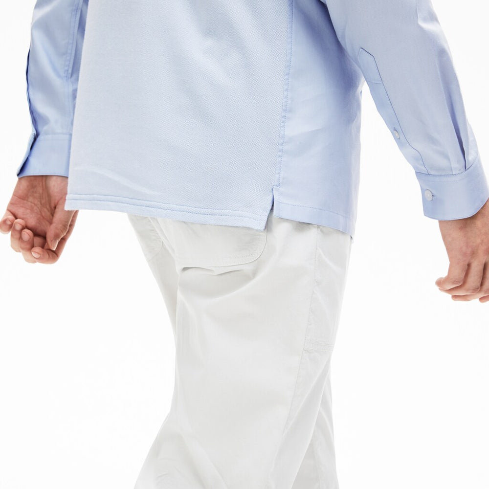 Men's Motion Slim Fit Cotton Mini Piqué Shirt / Lacoste