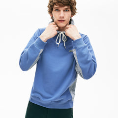 Men's Paneled Print-Blocked Hooded Sweatshirt / Lacoste