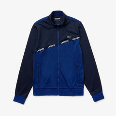 Men's SPORT Signature Band Piqué Zip Sweatshirt / Lacoste