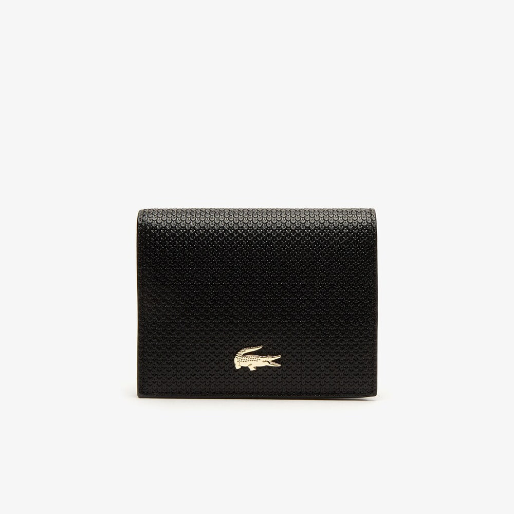 Women's Chantaco Leather Bi-fold Wallet with Coin Purse / Lacoste