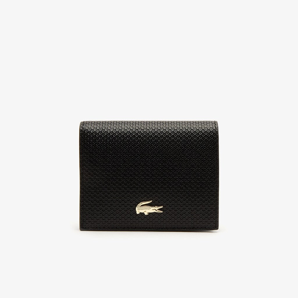 Women's Chantaco Leather Bi-fold Wallet with Coin Purse / Lacoste