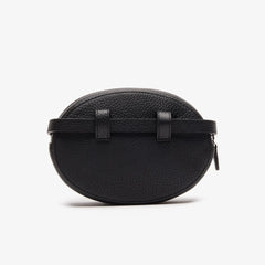 Women's Croco Crew Grained Leather Oval Belt Bag / Lacoste