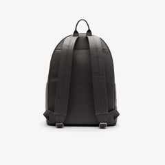 Men's L.12.12 Casual Embossed Lettering Leather Backpack / Lacoste