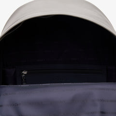 Men's L.12.12 Casual Embossed Lettering Leather Backpack / Lacoste
