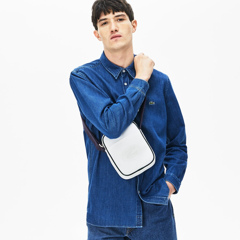 Men's 1930’s Original Coated Canvas Vertical Bag / Lacoste
