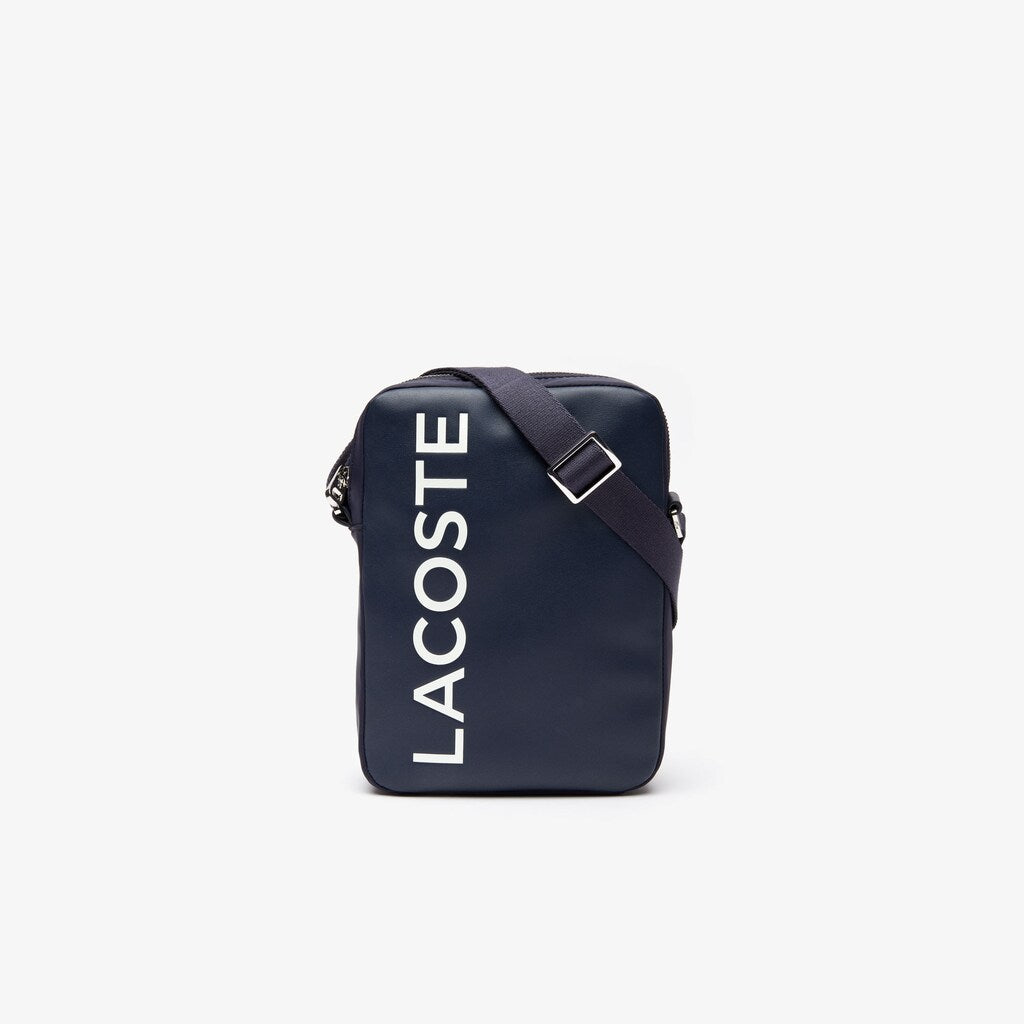 Men's L.12.12 Signature Leather Vertical Bag / Lacoste