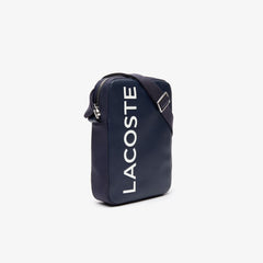 Men's L.12.12 Signature Leather Vertical Bag / Lacoste