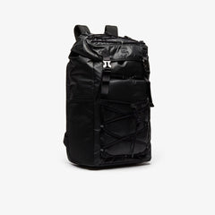 Men's Altitude Drawstring Flap Nylon Backpack / Lacoste