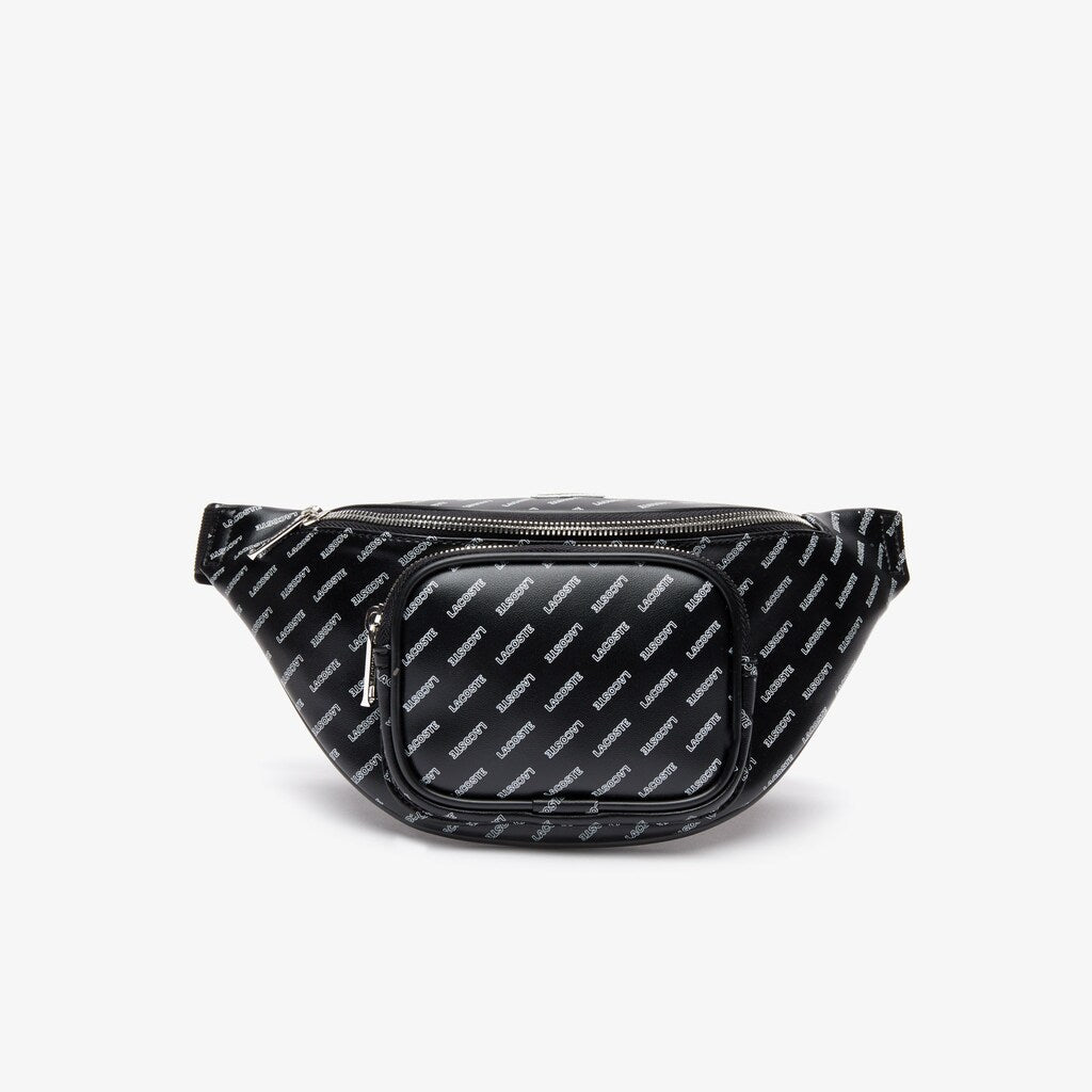 Men's Lacoste LIVE Coated Print Canvas Belt Bag / Lacoste