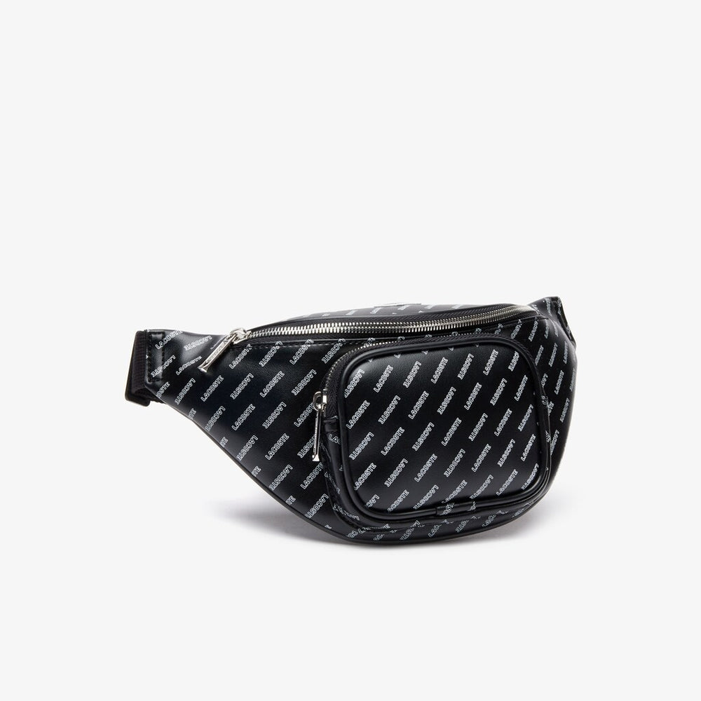 Men's Lacoste LIVE Coated Print Canvas Belt Bag / Lacoste
