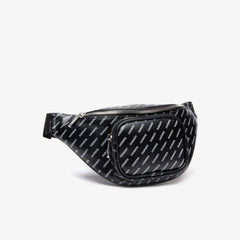 Men's Lacoste LIVE Coated Print Canvas Belt Bag / Lacoste