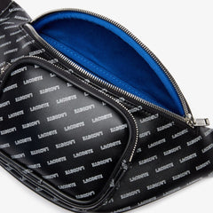 Men's Lacoste LIVE Coated Print Canvas Belt Bag / Lacoste