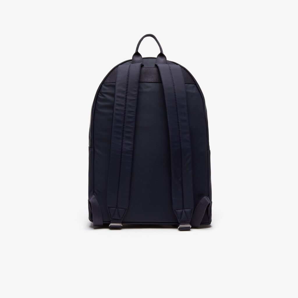 Men's L.12.12 Croco Magic Leather and Canvas Backpack / Lacoste