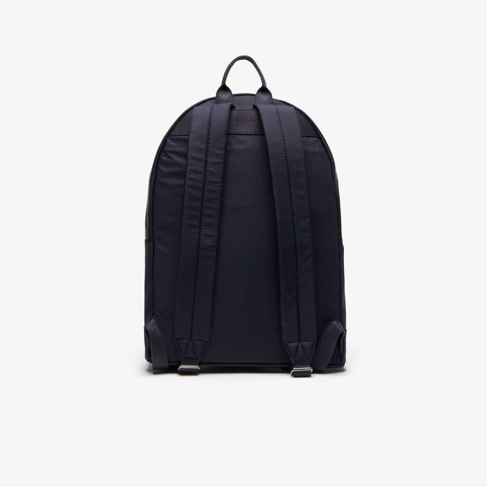Men's L.12.12 Croco Magic Leather and Canvas Backpack / Lacoste