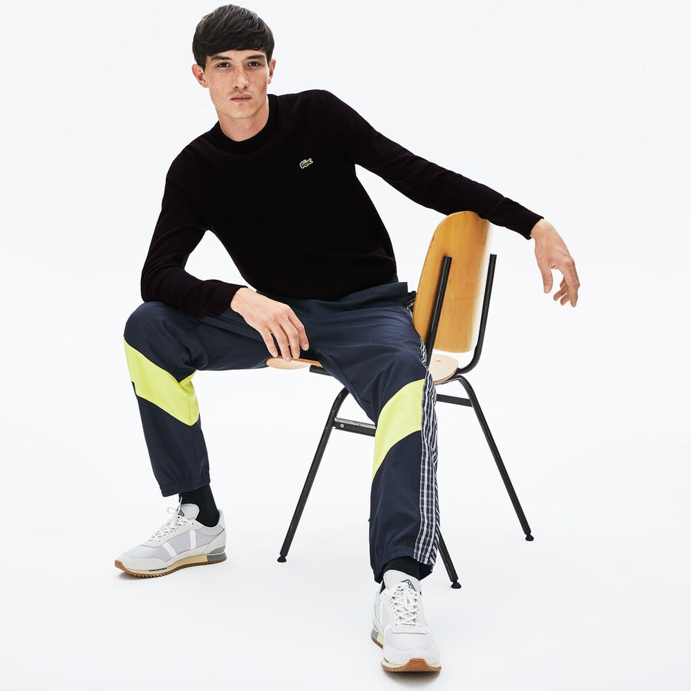 Men's LIVE Crew Neck Cashmere And Cotton Sweater / Lacoste