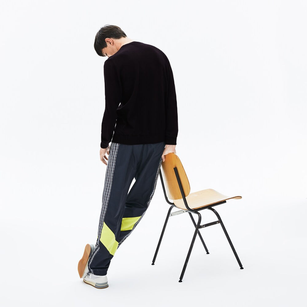 Men's LIVE Crew Neck Cashmere And Cotton Sweater / Lacoste