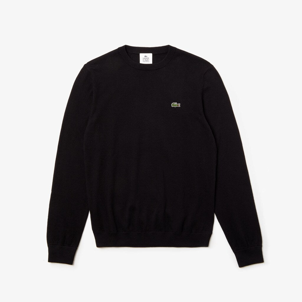 Men's LIVE Crew Neck Cashmere And Cotton Sweater / Lacoste