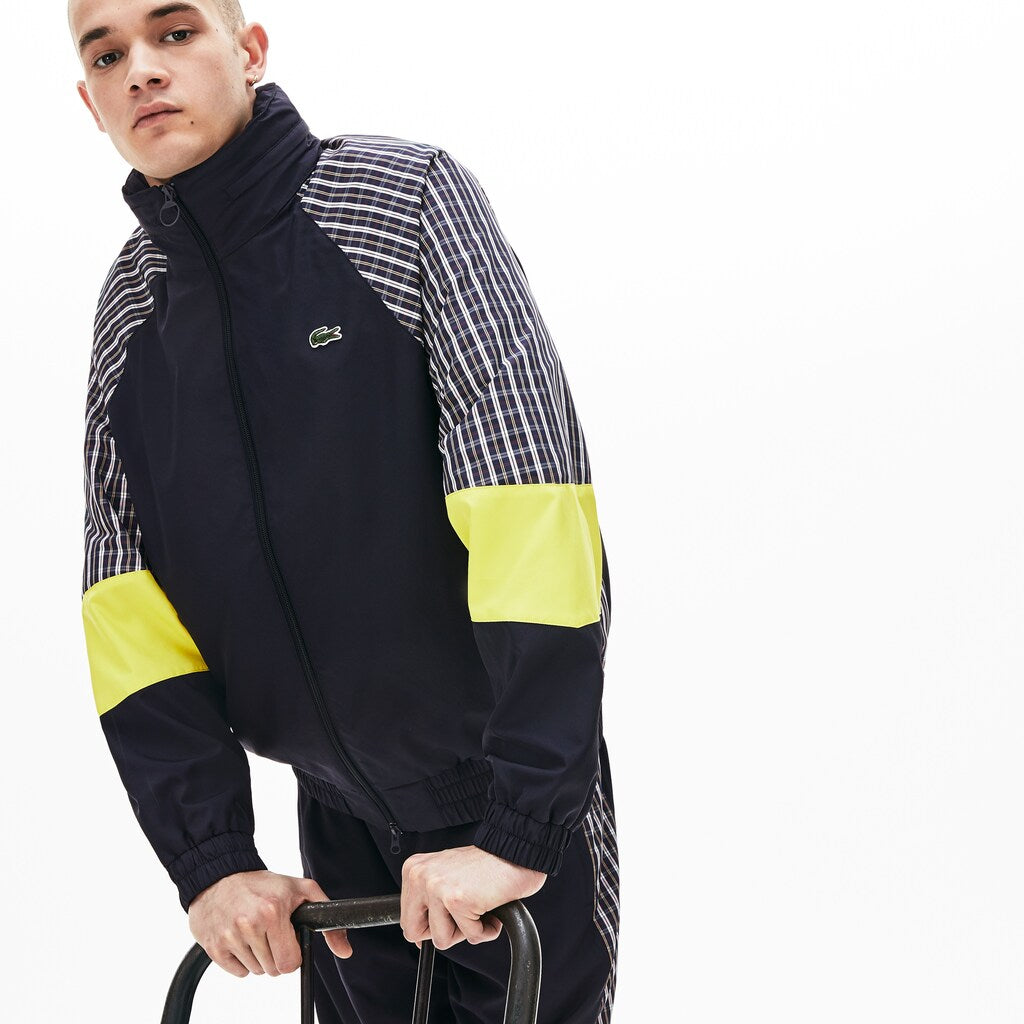 Unisex LIVE Patchwork Track Jacket / Lacoste