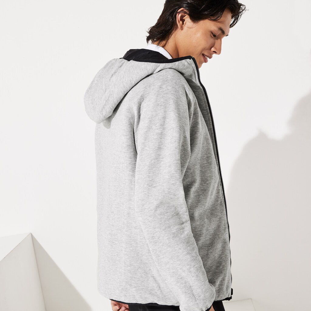 Men's SPORT Hooded Reversible Dual-Tone Jacket / Lacoste