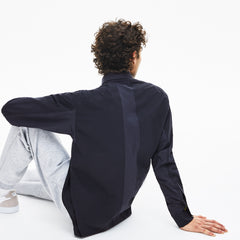 Men's Motion Ergonomic Paneled Stretch Cotton Shirt / Lacoste