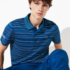 Men's SPORT Striped Breathable Piqué Tennis Polo / Lacoste