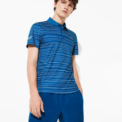 Men's SPORT Striped Breathable Piqué Tennis Polo / Lacoste