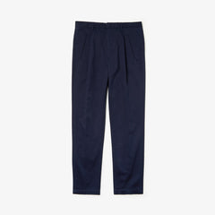 Men's Pleat-Front Twill Chinos / Lacoste