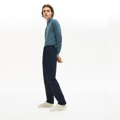 Men's Pleat-Front Twill Chinos / Lacoste