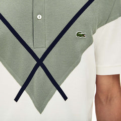 Men's Made In France Jacquard Cotton Piqué Polo Shirt / Lacoste