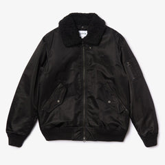 Men's Sherpa Collar Padded Bomber Jacket / Lacoste