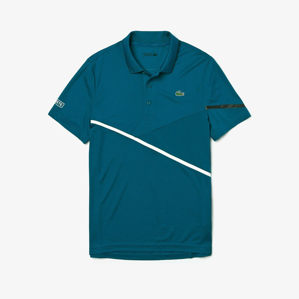 Men's SPORT Mesh-Paneled Piqué Tennis Polo / Lacoste