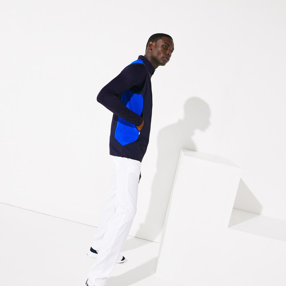 Men's SPORT Stretch Zip Golf Rain Vest / Lacoste