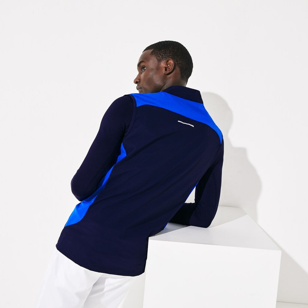 Men's SPORT Stretch Zip Golf Rain Vest / Lacoste