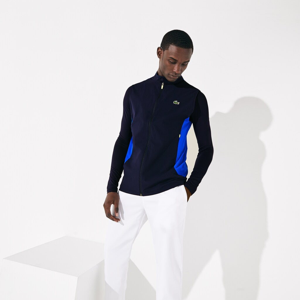 Men's SPORT Stretch Zip Golf Rain Vest / Lacoste