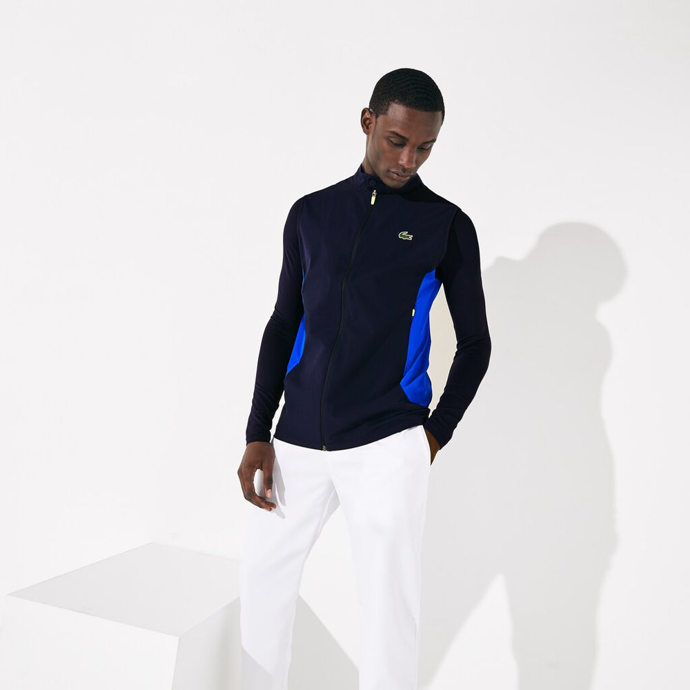 Men's SPORT Stretch Zip Golf Rain Vest / Lacoste