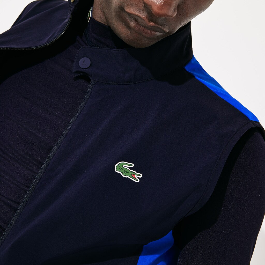Men's SPORT Stretch Zip Golf Rain Vest / Lacoste