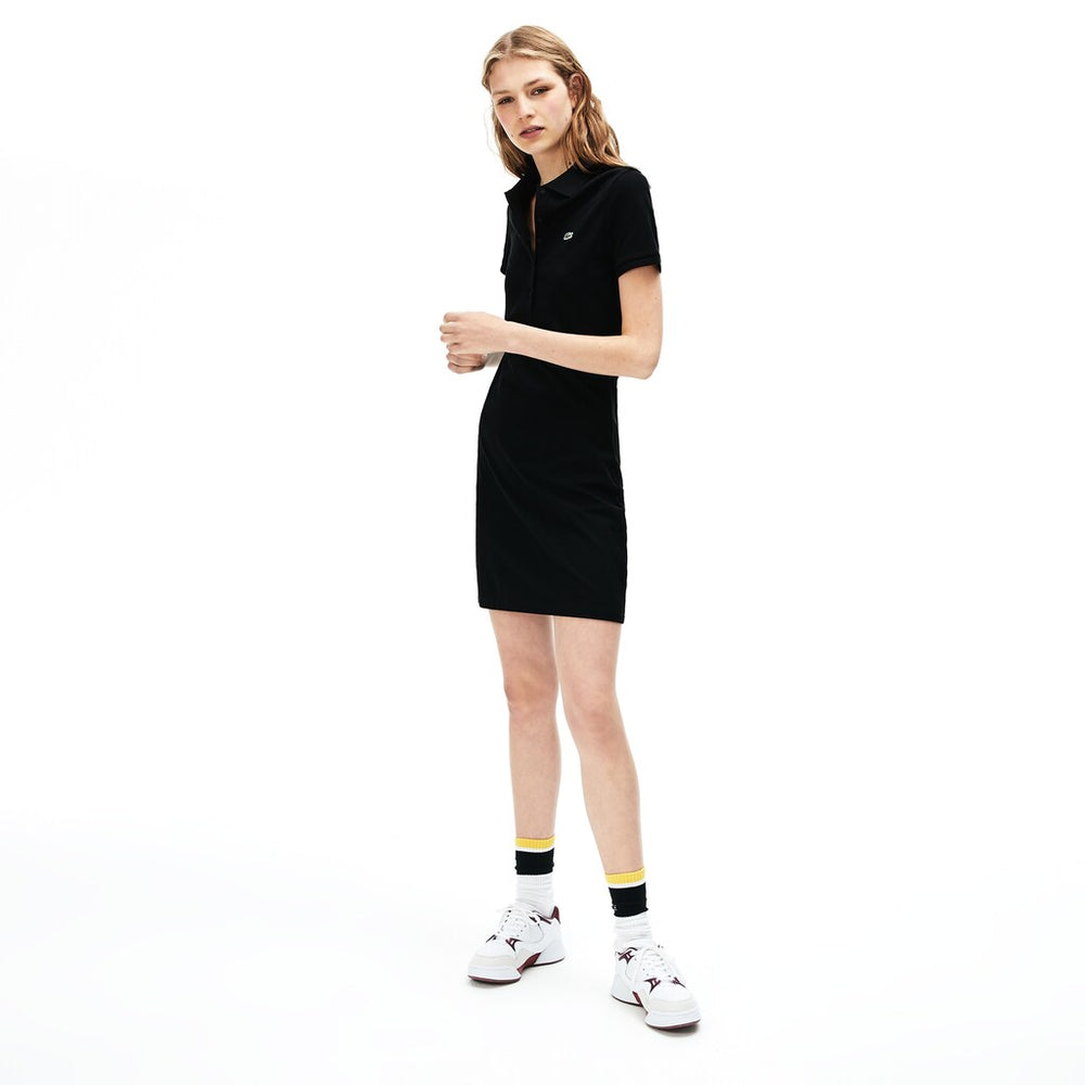 Women's Rainbow Script Collar Polo Dress / Lacoste