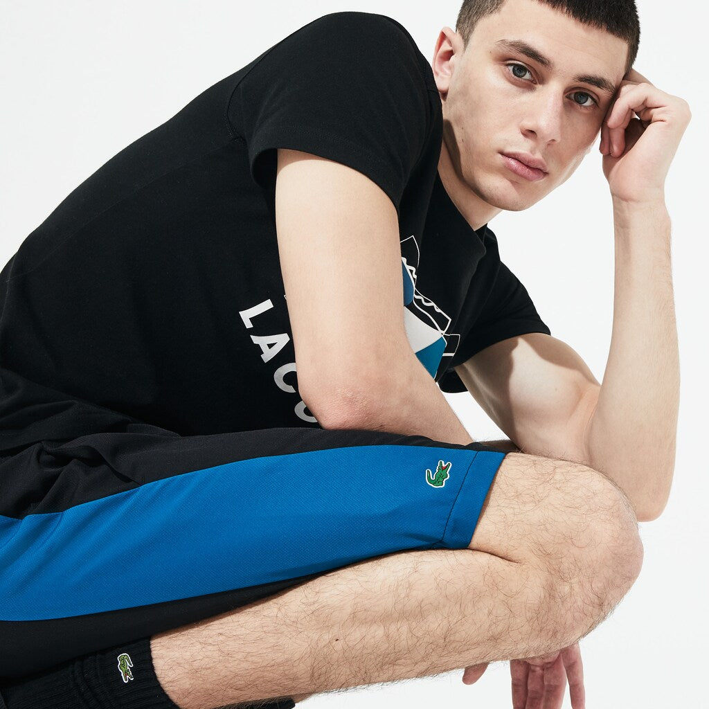 Men's SPORT Logo Two-Tone Shorts / Lacoste