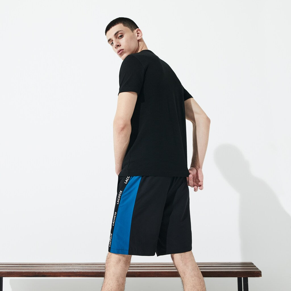 Men's SPORT Logo Two-Tone Shorts / Lacoste