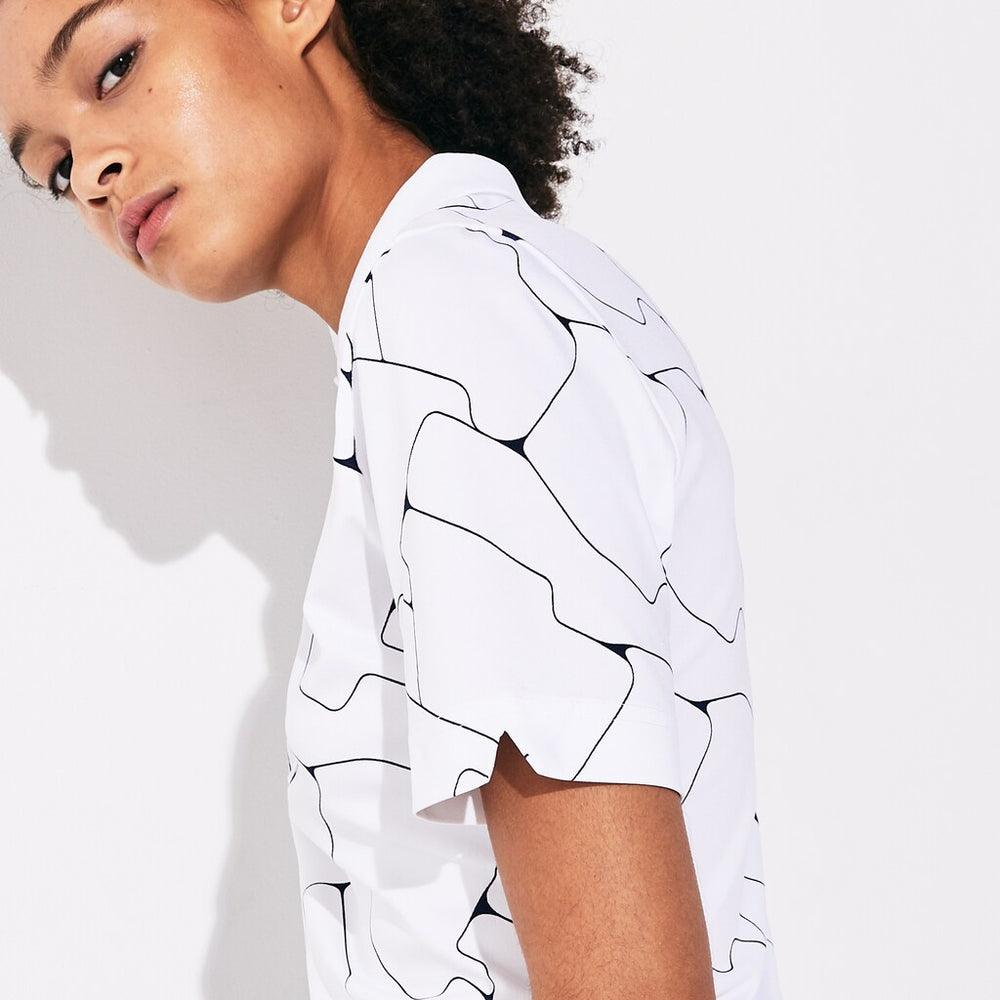 Women's SPORT Printed Stretch Jersey Golf Polo / Lacoste