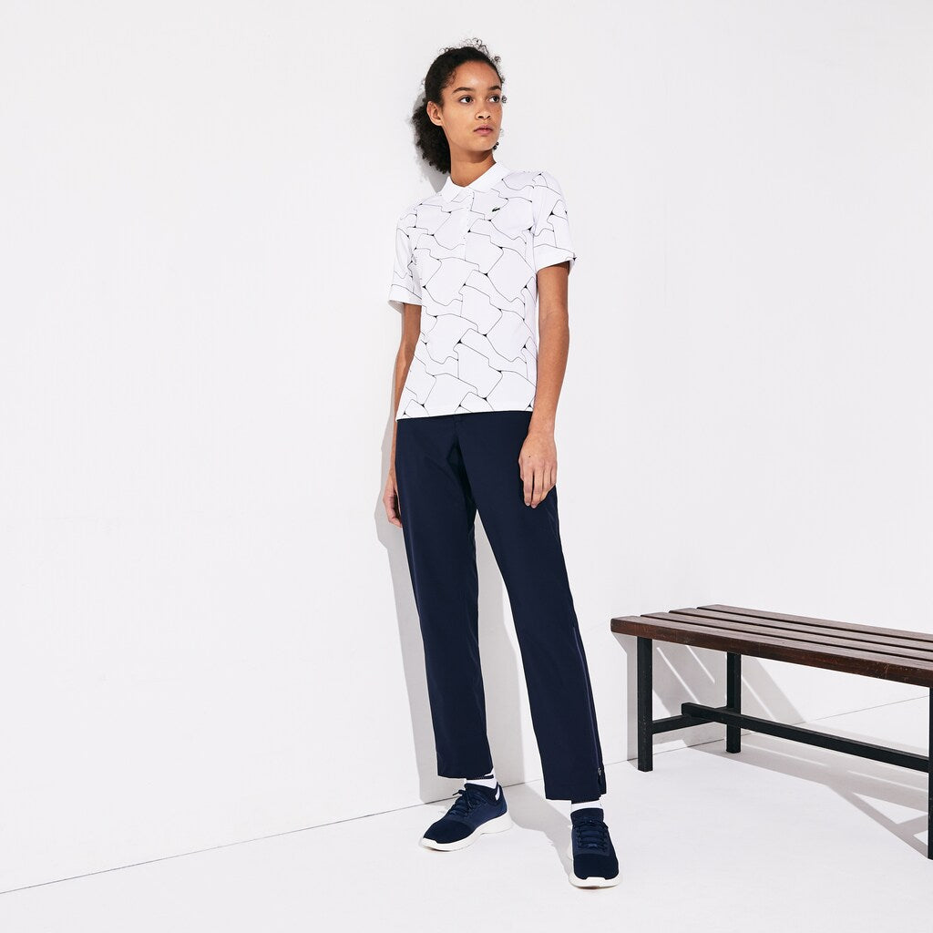 Women's SPORT Printed Stretch Jersey Golf Polo / Lacoste