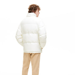 Men's Detachable Hood Water-Resistant Quilted Jacket / Lacoste