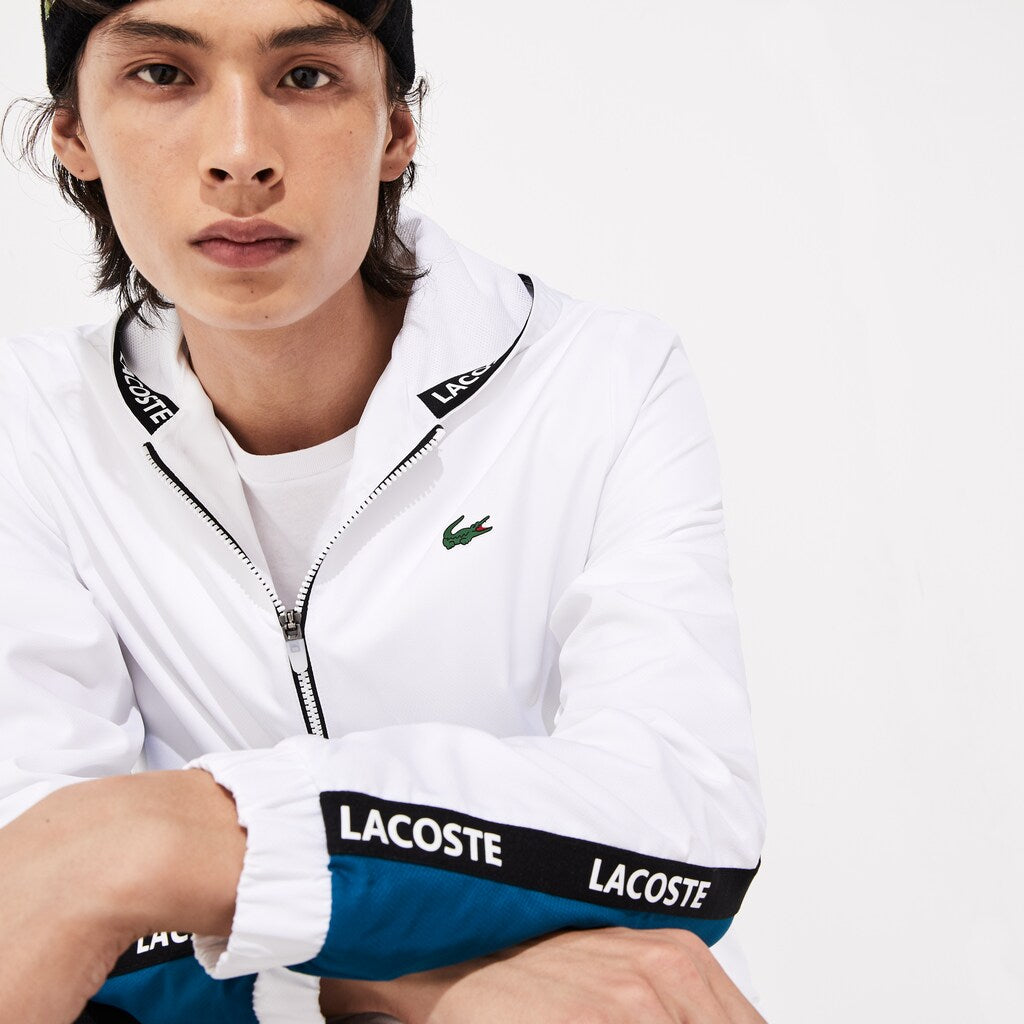 Men's SPORT Logo Two-Tone Jacket / Lacoste