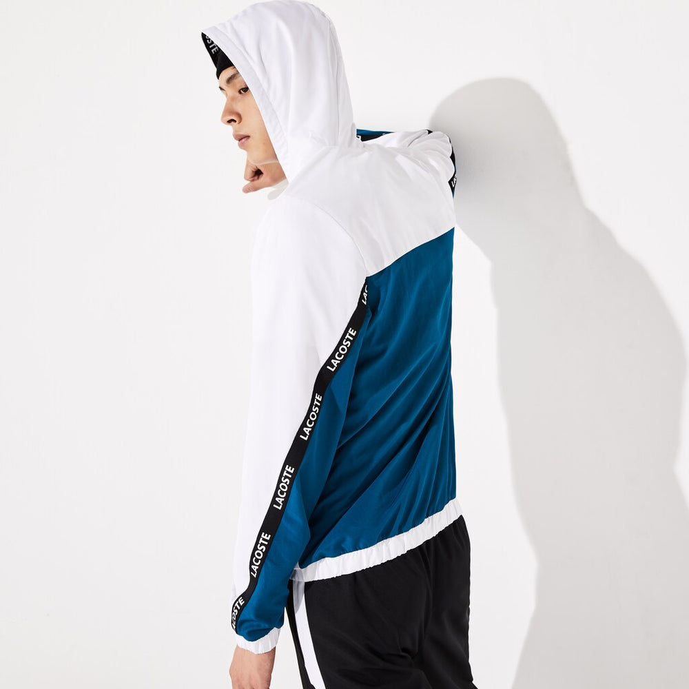 Men's SPORT Logo Two-Tone Jacket / Lacoste
