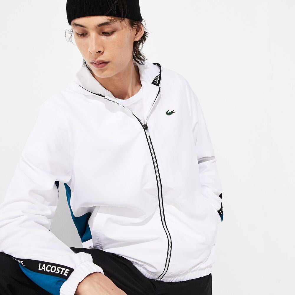 Men's SPORT Logo Two-Tone Jacket / Lacoste