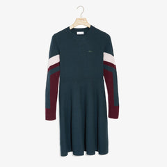 Women's Color Block Stripe Polo Dress / Lacoste