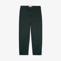 Men's Loose Fit Textured Stretch Cotton Chinos / Lacoste