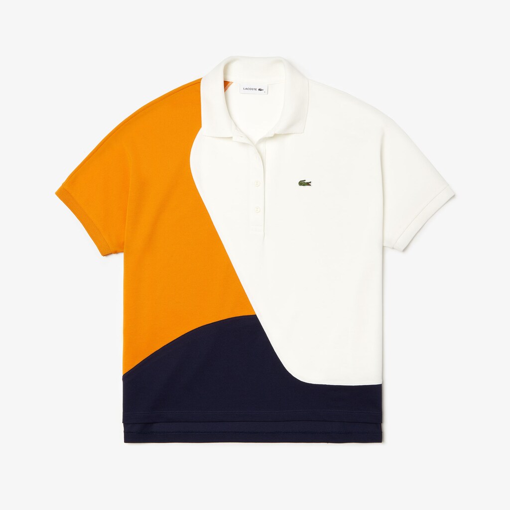 Women's Color-Block Thermoregulating Piqué Polo / Lacoste